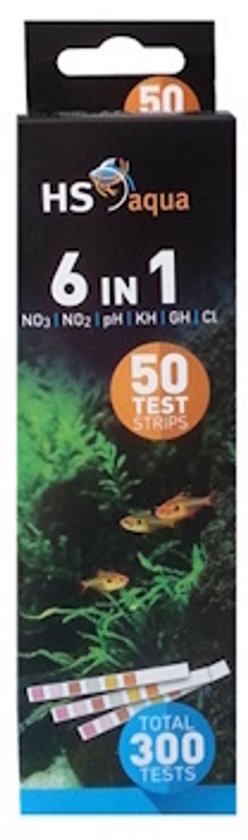 HS Aqua teststrips 6-in-1